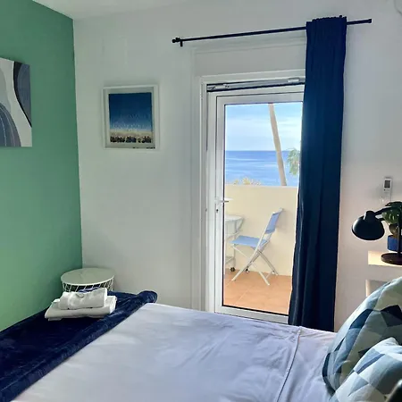 Apartment Modern Front Sea View In Benalbeach