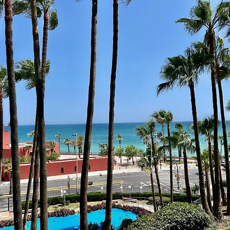 Apartment Modern Front Sea View In Benalbeach *